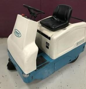 Tennant ride-on sweeper
