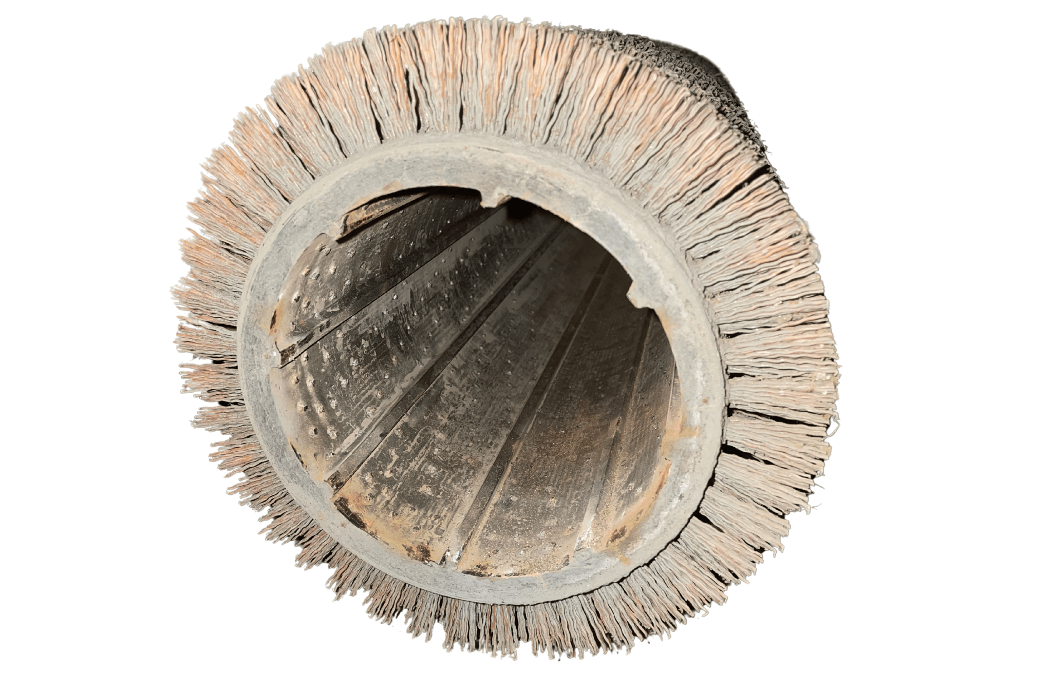 Worn Sweeper Broom
