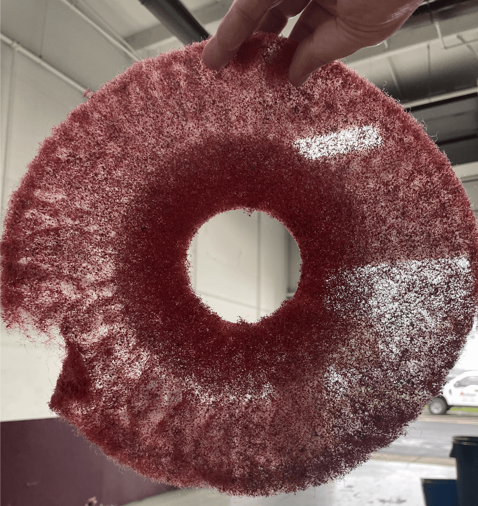 Worn Scrub Pad