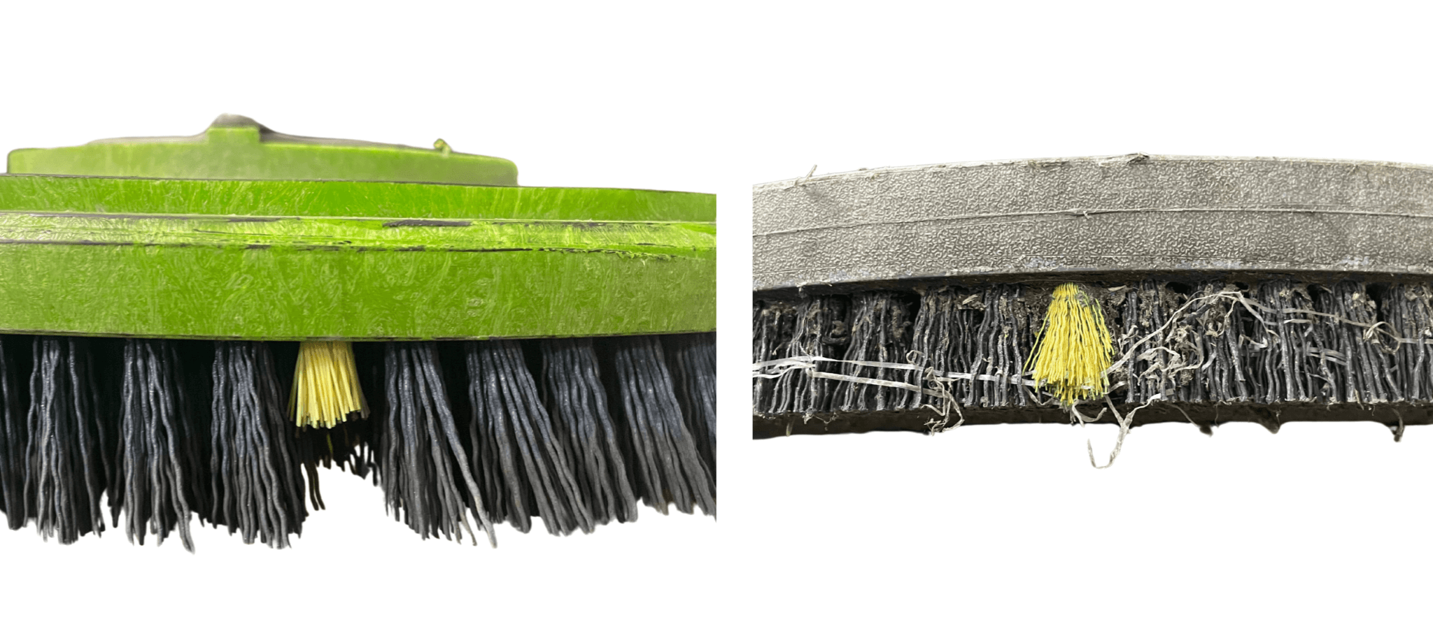 Scrub Brush - New vs Worn
