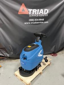 Global Industrial Corded 17in Walk-Behind Floor Scrubber