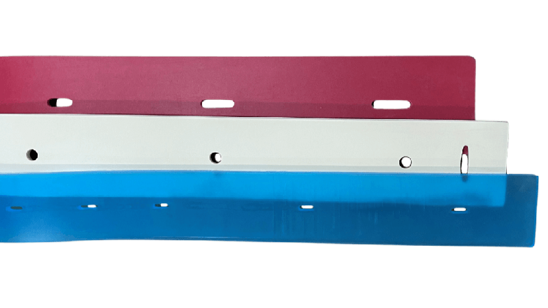 3 Side by side squeegees