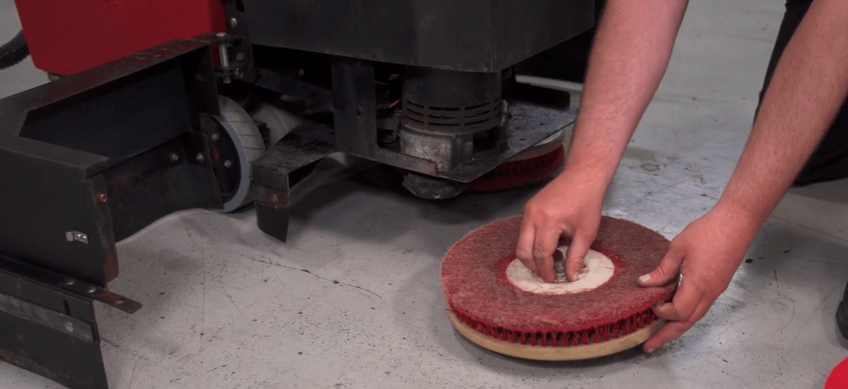 Changing a Scrub Pad